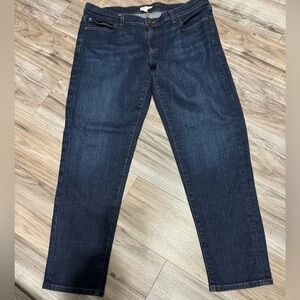 Eileen Fisher Jeans~ Dark Wash~ Straight Leg ~ Size 14